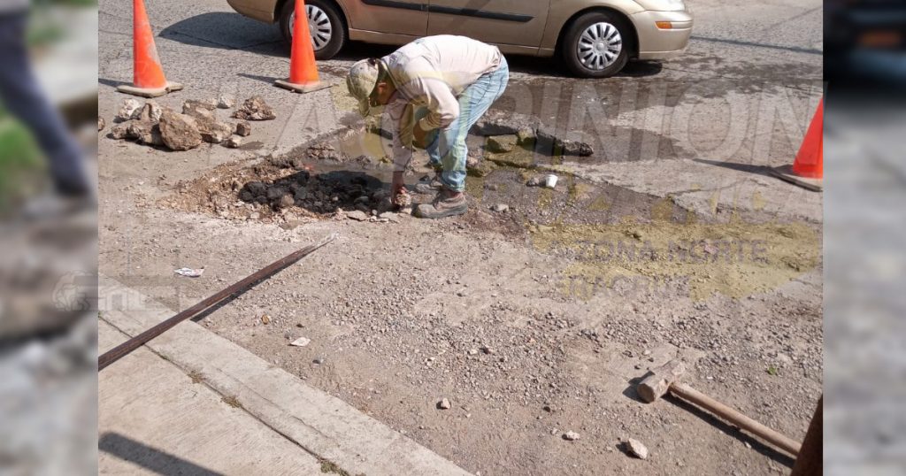 Inician jornadas de bacheo en Naranjos