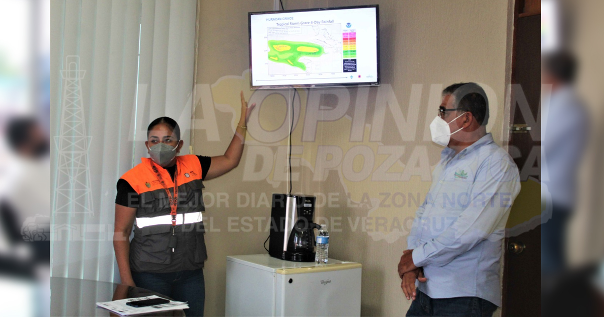 Dan seguimiento a la tormenta tropical “Grace” en Naranjos