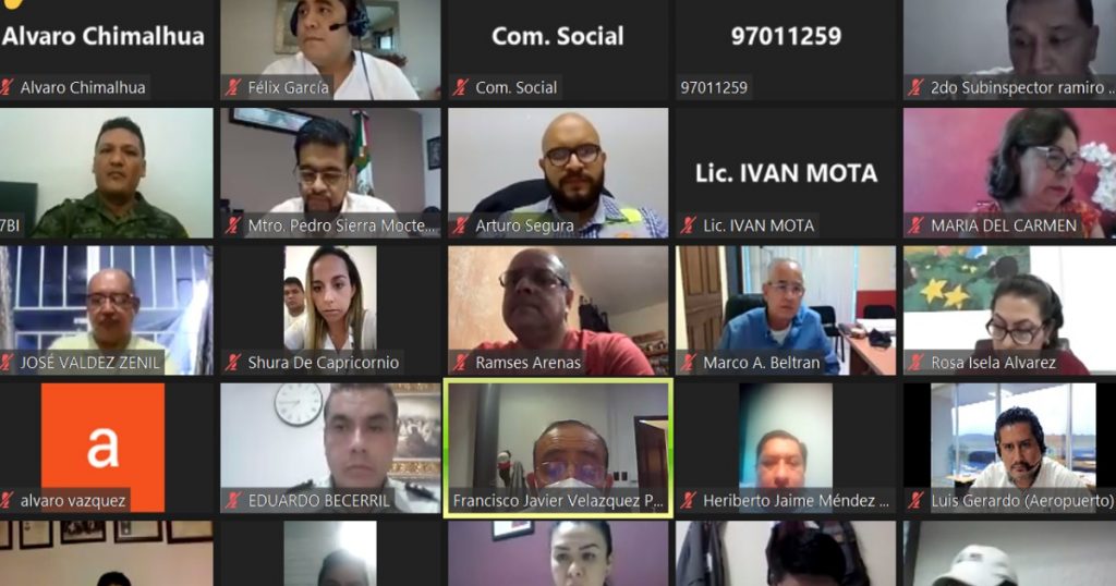 Sesiona Consejo Municipal de Protección Civil