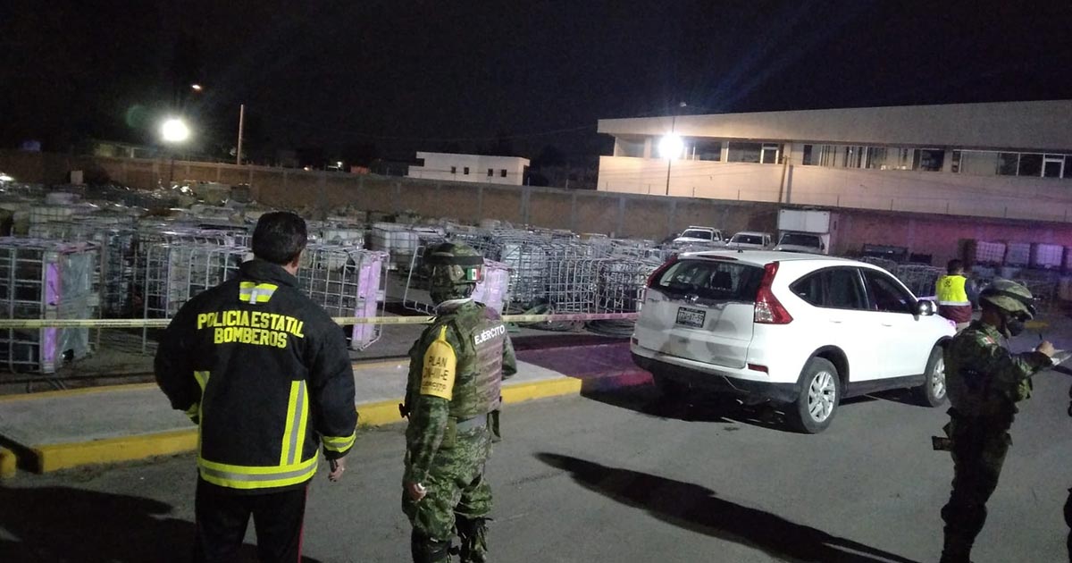 Explosión en FGR Puebla deja 2 muertos