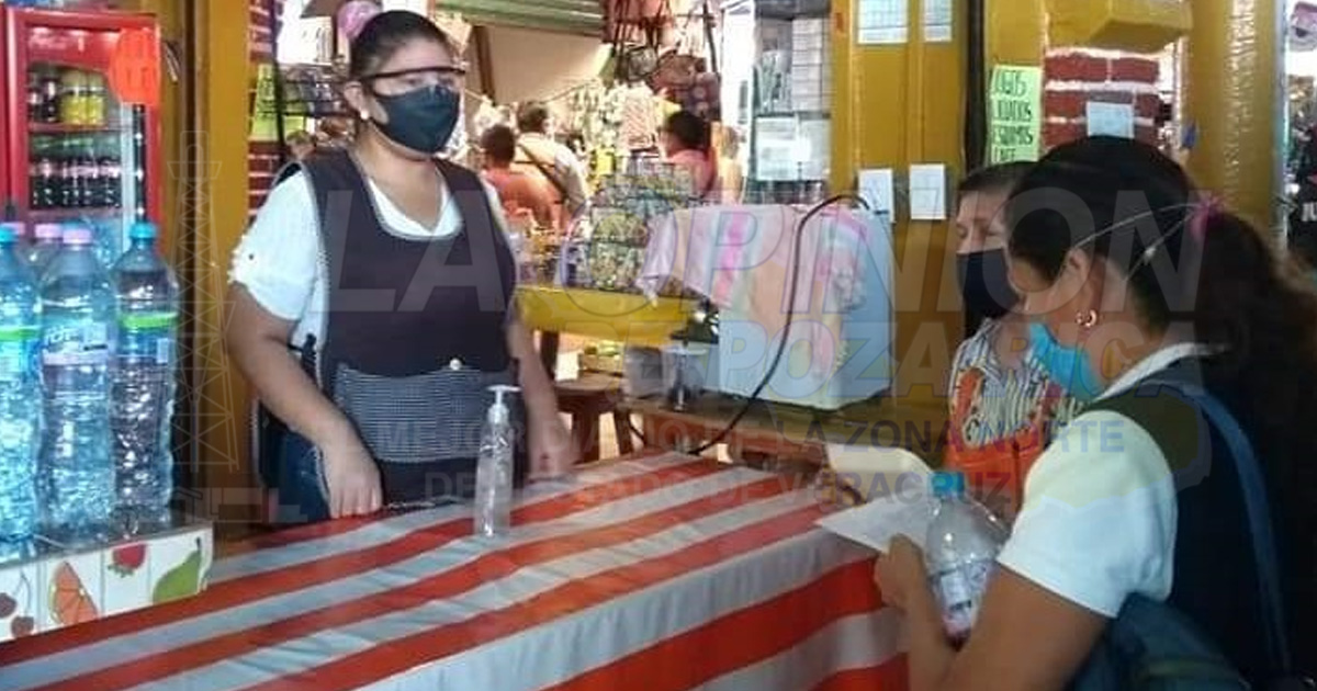 Piden a comerciantes a no bajar la guardia contra el COVID-19