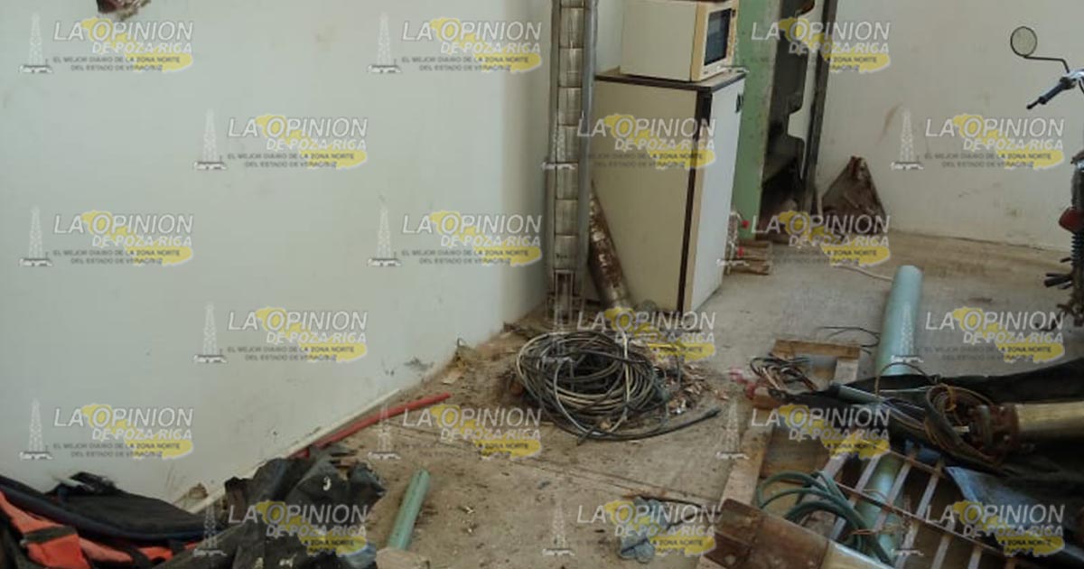 Roban equipos en planta de bombeo de la CAEV