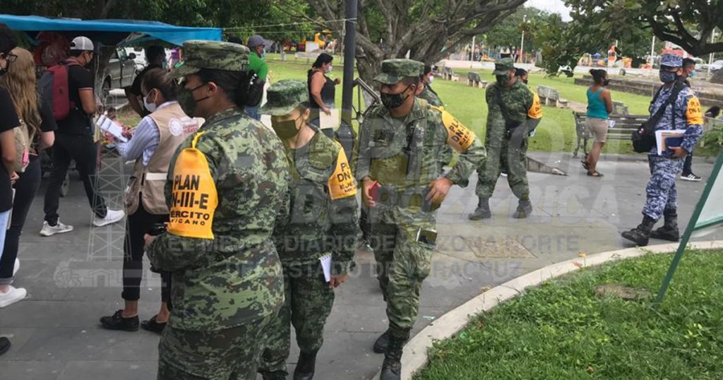 Ejército se retira tras cumplir misión de vacunación