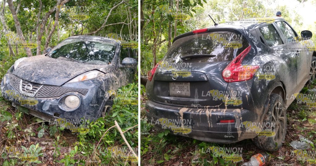 Aseguran camioneta abandonada