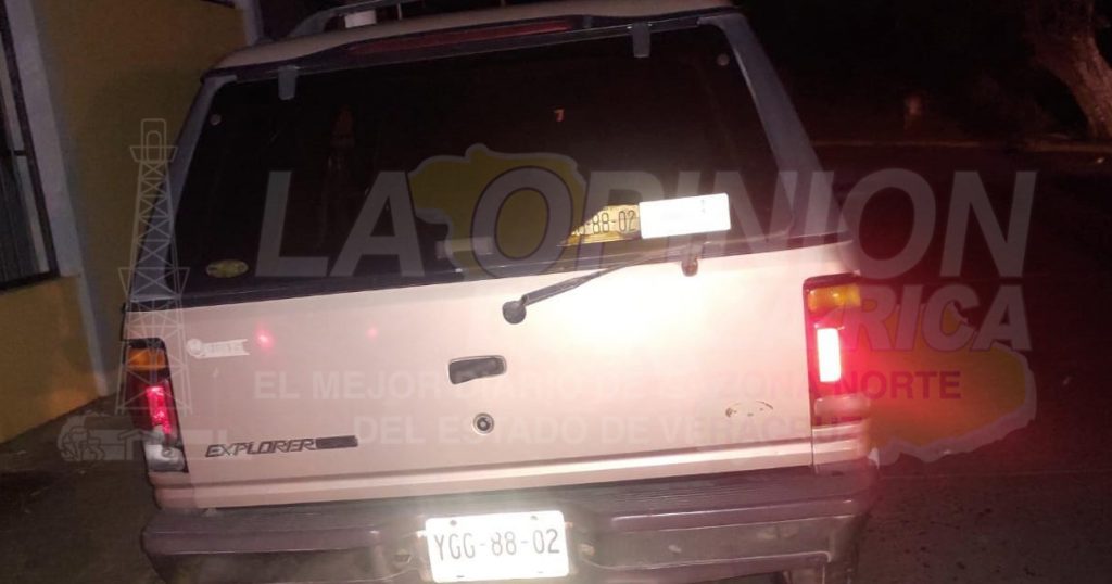 Embestido por una camioneta