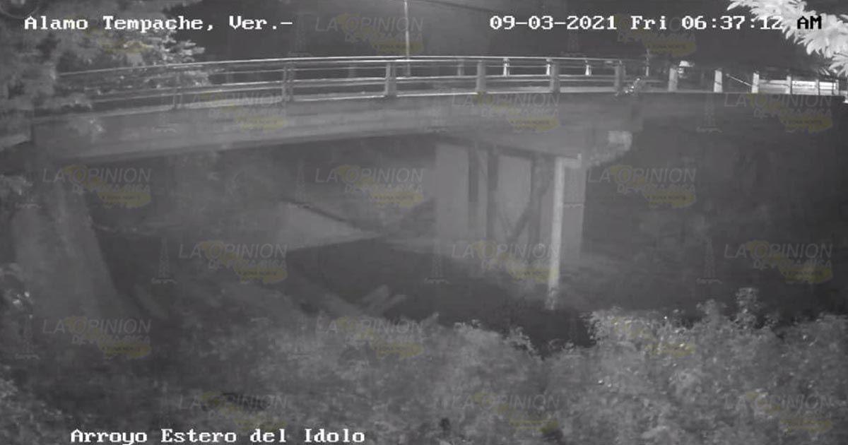 Nivel de río Pantepec, por debajo de escala de riesgo