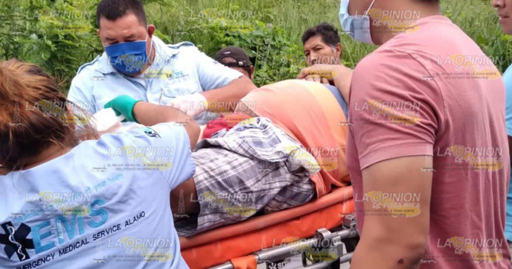 Accidente en la Tuxpan-Tampico deja dos lesionados