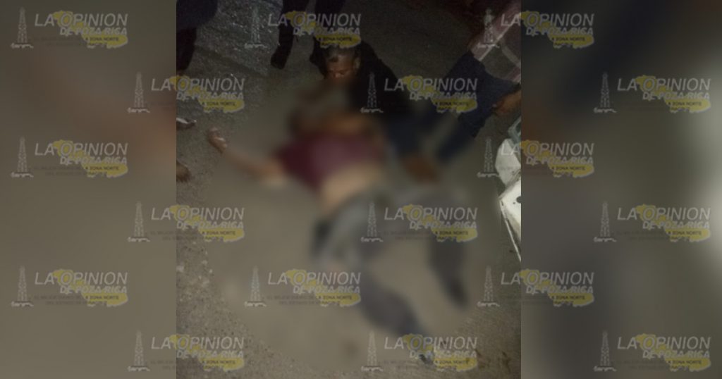 Atropellado en Cazones fue trasladado a Poza Rica