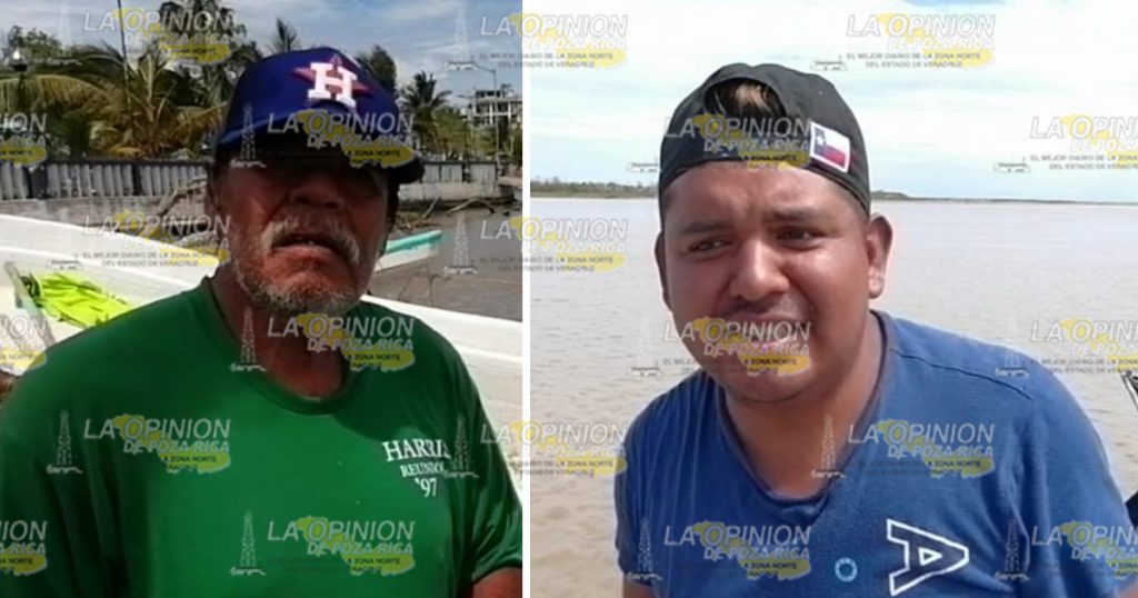 Sanos y salvos rescatan a los tres pescadores de Barra de Cazones