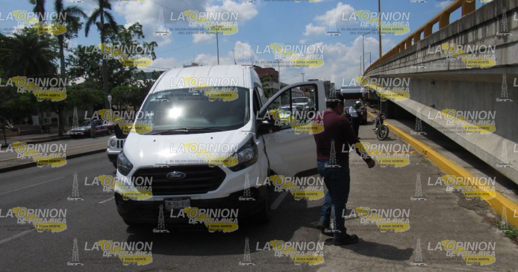 Choque en el bulevar Adolfo Ruiz Cortines