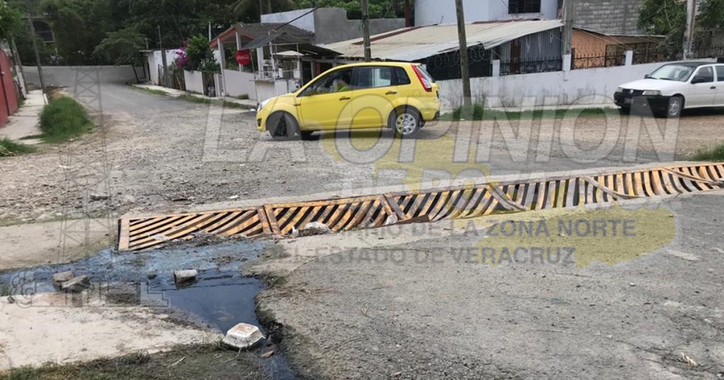 Colonia Libertad en el abandono, protestan vecinos