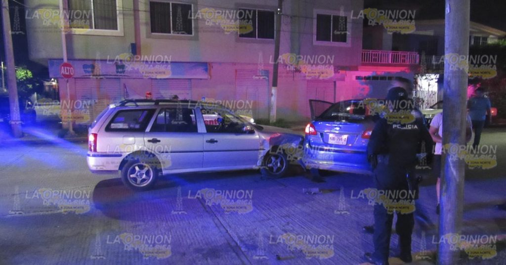 Cuantiosos daños materiales tras fuerte impacto en la 27