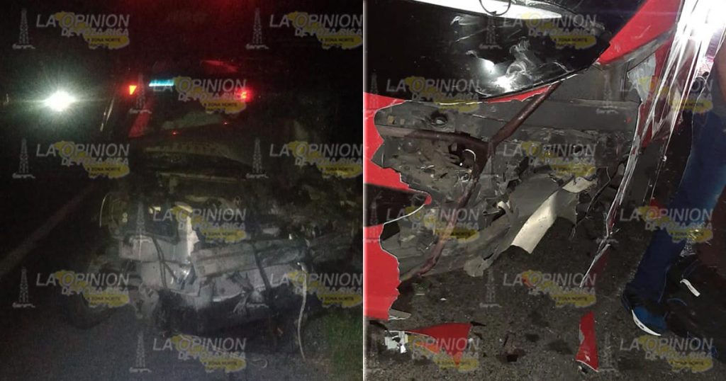 Cuatro lesionados en accidente carretero en Monte Gordo