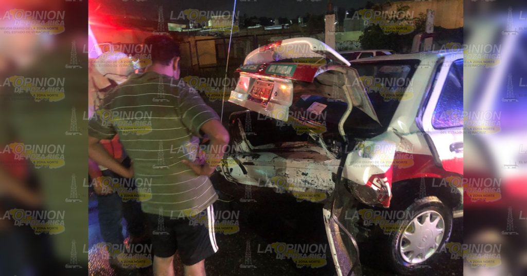 Ebrio provocó encontronazo en Central Poniente