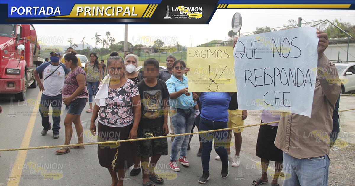 ¡Siguen clamando luz!