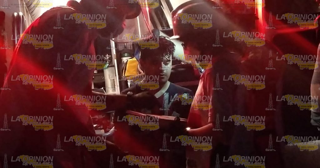 Encontronazo en Tuxpan