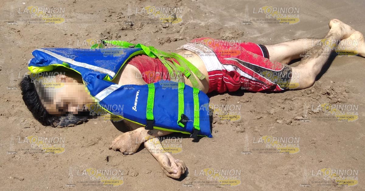 ¡Tragedia en playa de Tuxpan!