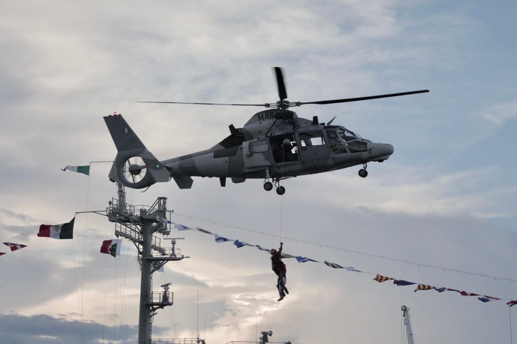 AMLO y Cuitláhuac celebran 200 años de la Armada de México en el Puerto de Veracruz