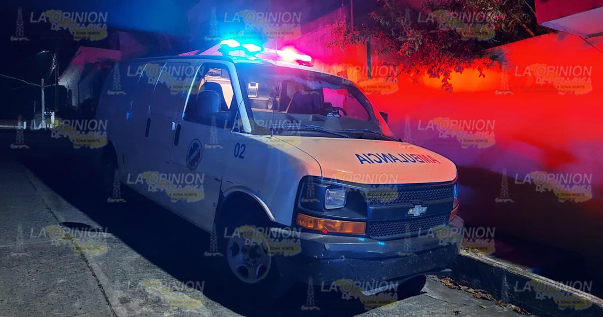 Adolescente sufre cuadro de intoxicación