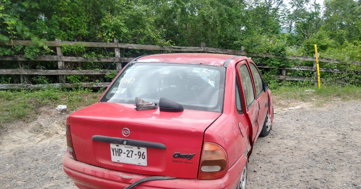 Aparatoso choque arroja solo daños