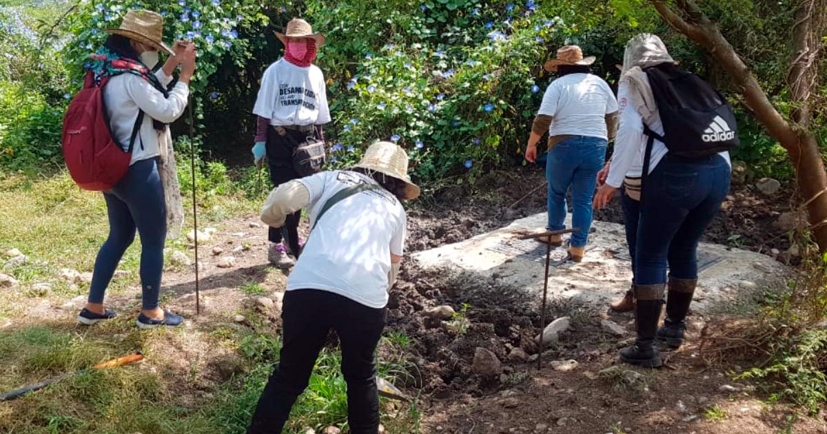 Buscadoras de desparecidos concluyen trabajos en Amacuzac, donde operó 'El Carrete'