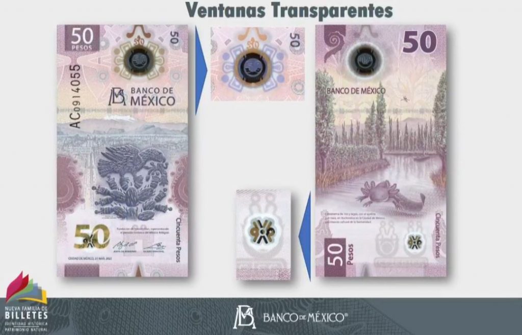 Así es el nuevo billete de $50