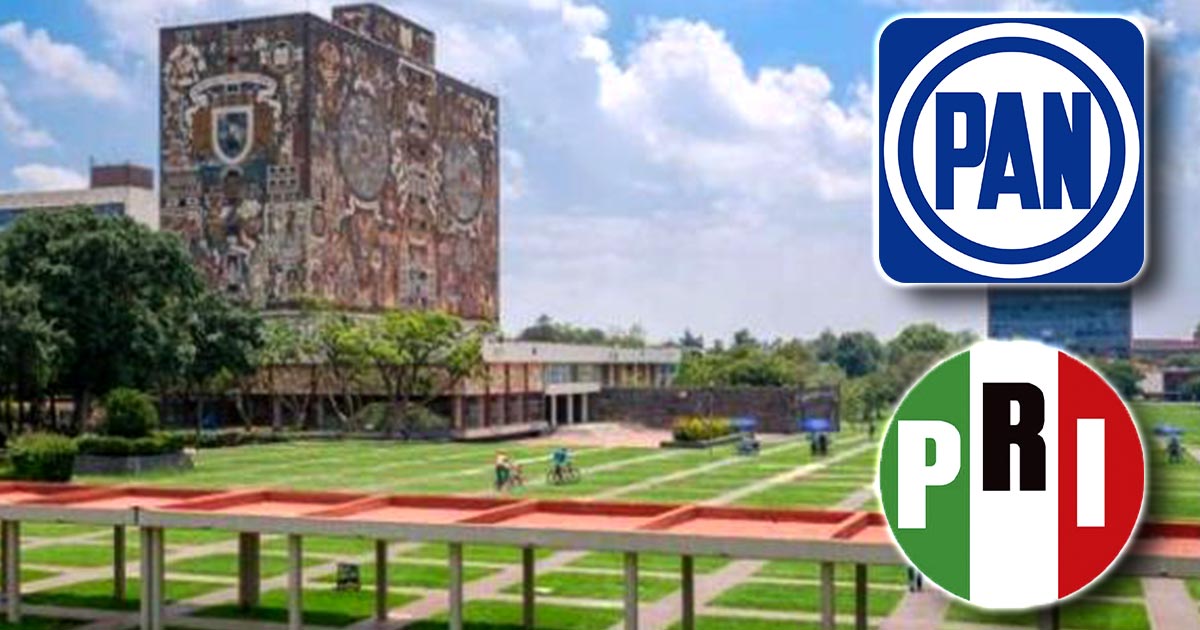 PAN y PRI defienden a la UNAM de “ataques” de AMLO