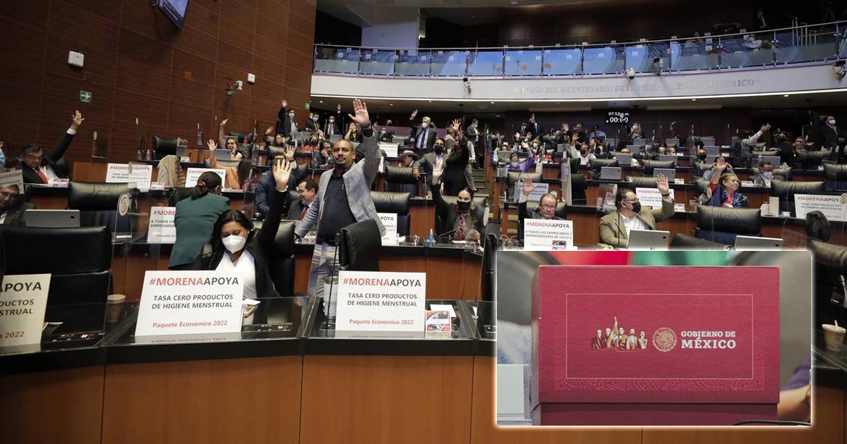 Senado aprueba Paquete Fiscal 2022