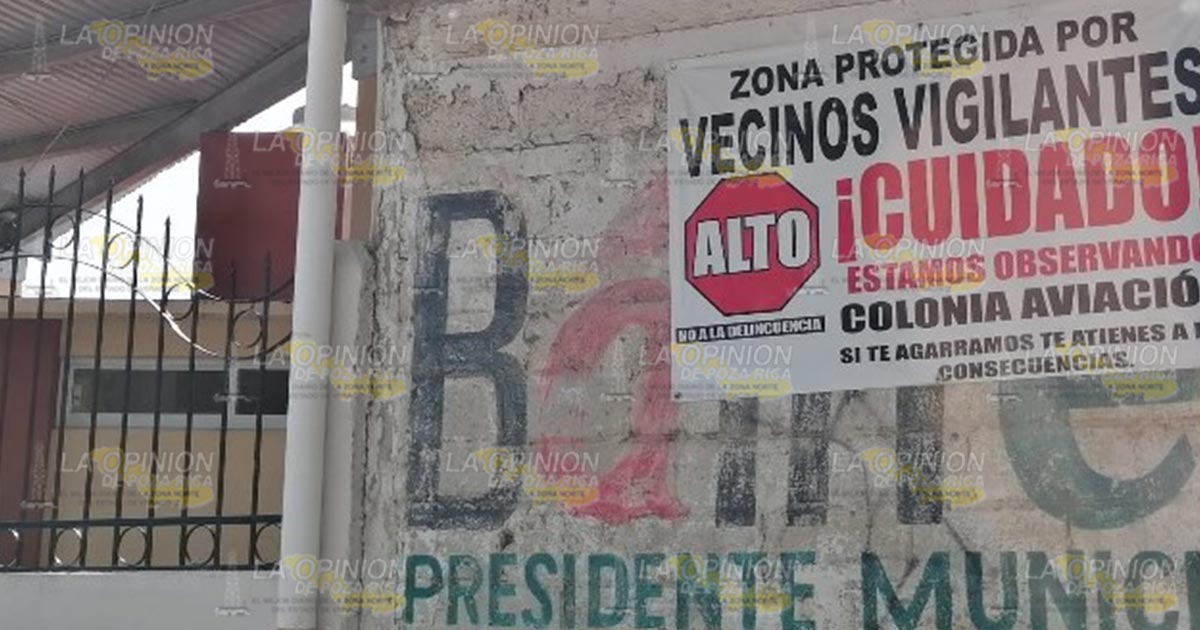 Colonias ponen lupa a la delincuencia común