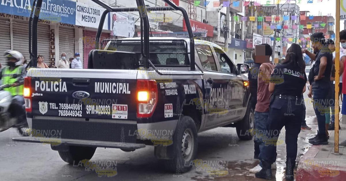 Confunden a ebrio con ladrón