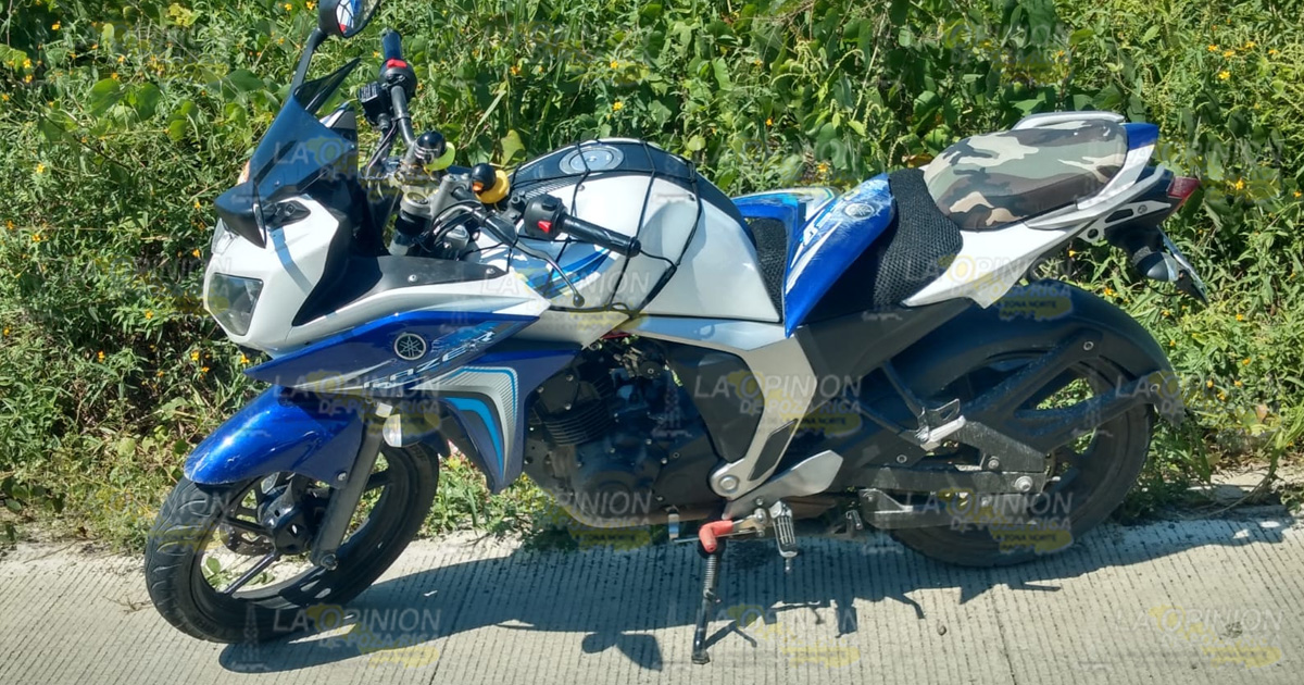 Derrapa su moto en el bulevar Bicentenario