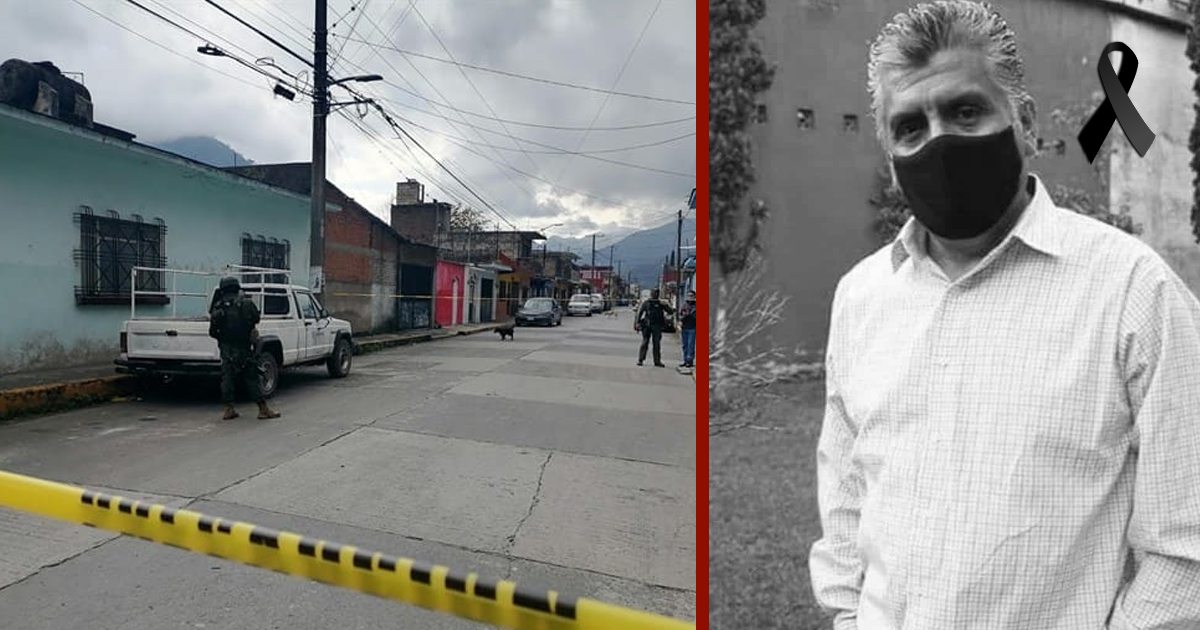 Asesinan a excandidato a alcalde de Río Blanco y exreportero, Joaquín Espinoza