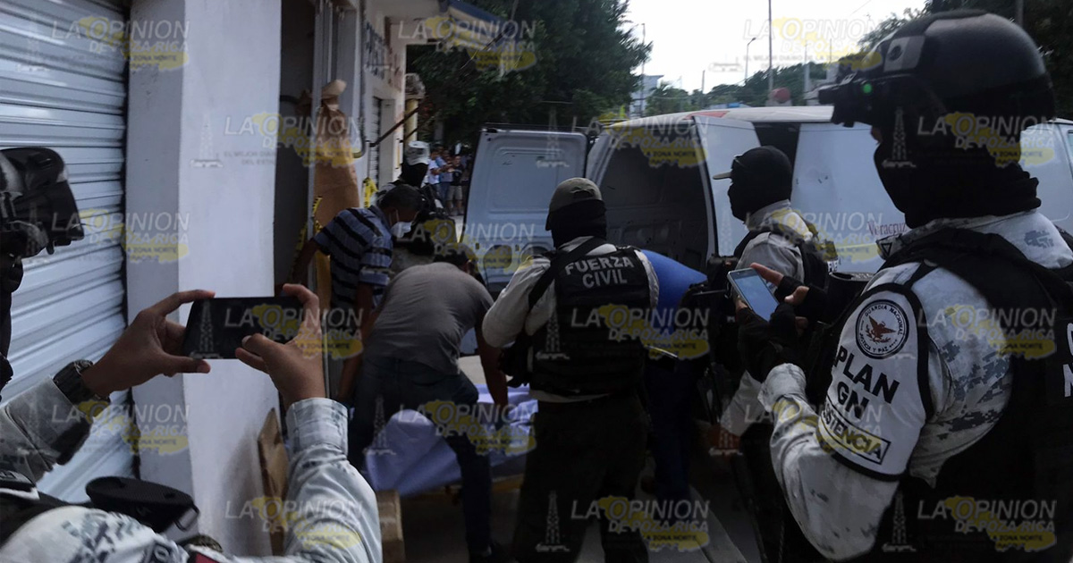 Ejecutan a sujeto a dentro de depósito