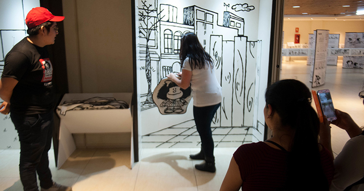“El mundo según Mafalda” llega a México en exposición interactiva