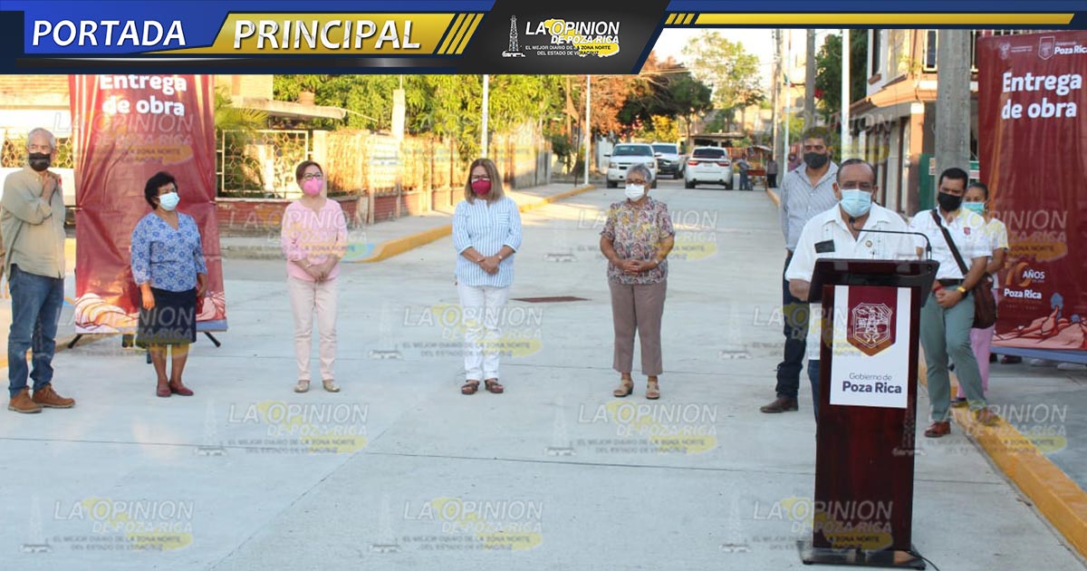 Entregan obras por $5 millones
