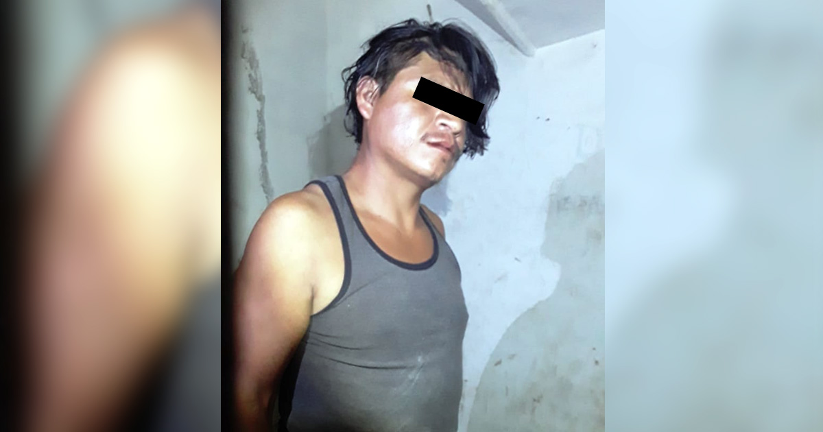 Golpea a su mujer recién operada y termina tras las rejas, campesino de Cazones