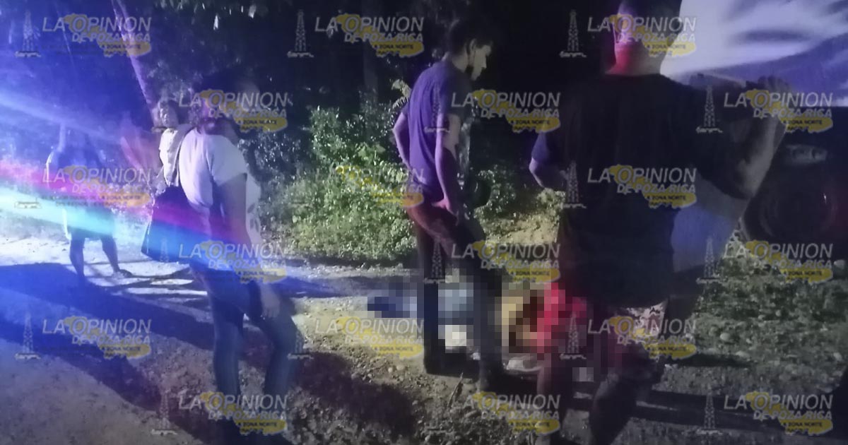 Iba para su casa y se accidenta