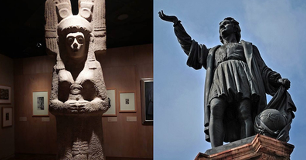 Joven de Amajac acapara miradas en el Museo Nacional de Antropología, antes de que su réplica llegue a Reforma