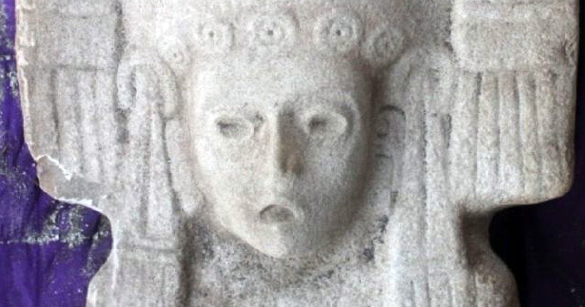 Joven de Amajac acapara miradas en el Museo Nacional de Antropología, antes de que su réplica llegue a Reforma