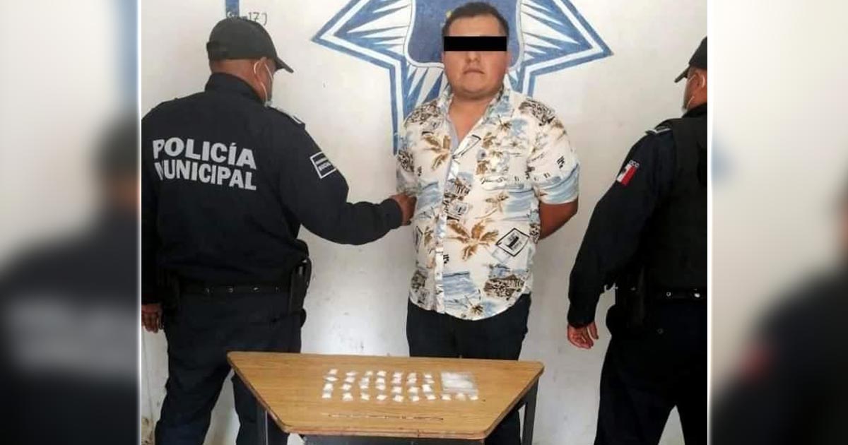 Lo detienen con arma, por escandaloso
