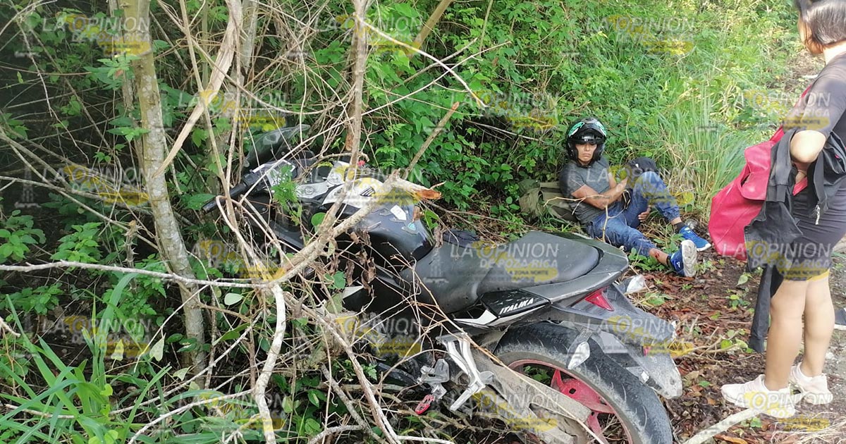 Militar se fractura dos dedos en accidente vial en Coatzintla