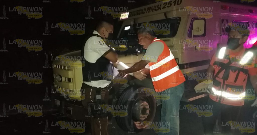 Fuerte encontronazo entre dos unidades