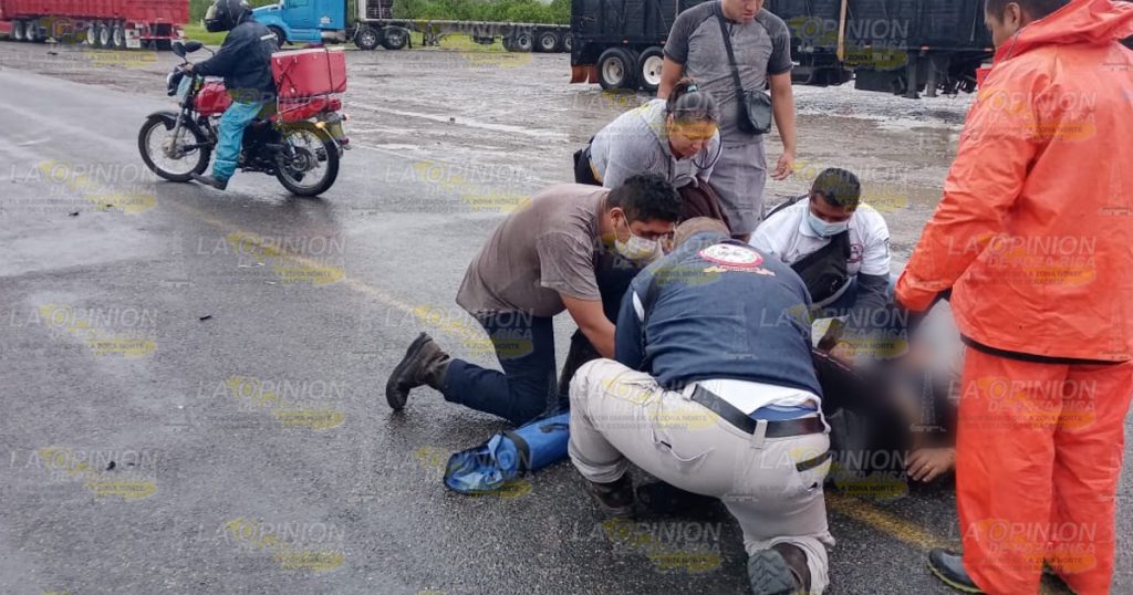 Motociclista es brutalmente atropellado