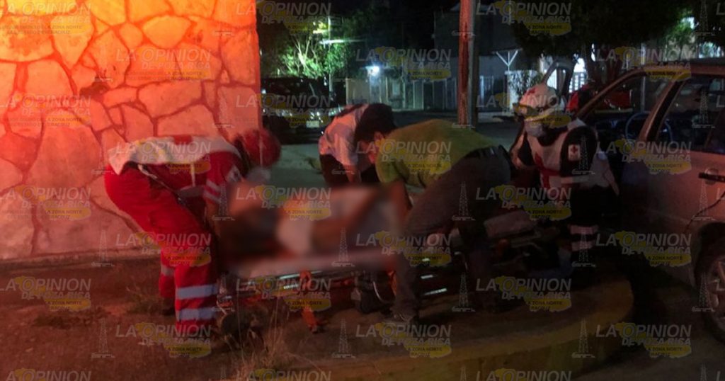 Encontronazo de particulares deja un lesionado