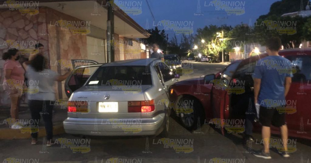 Encontronazo de particulares deja un lesionado