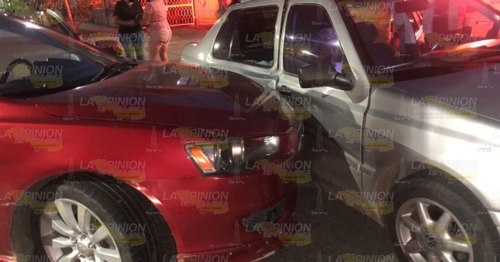 Encontronazo de particulares deja un lesionado