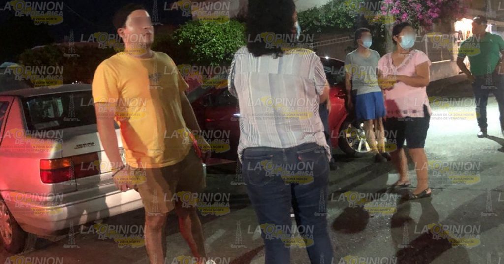 Encontronazo de particulares deja un lesionado