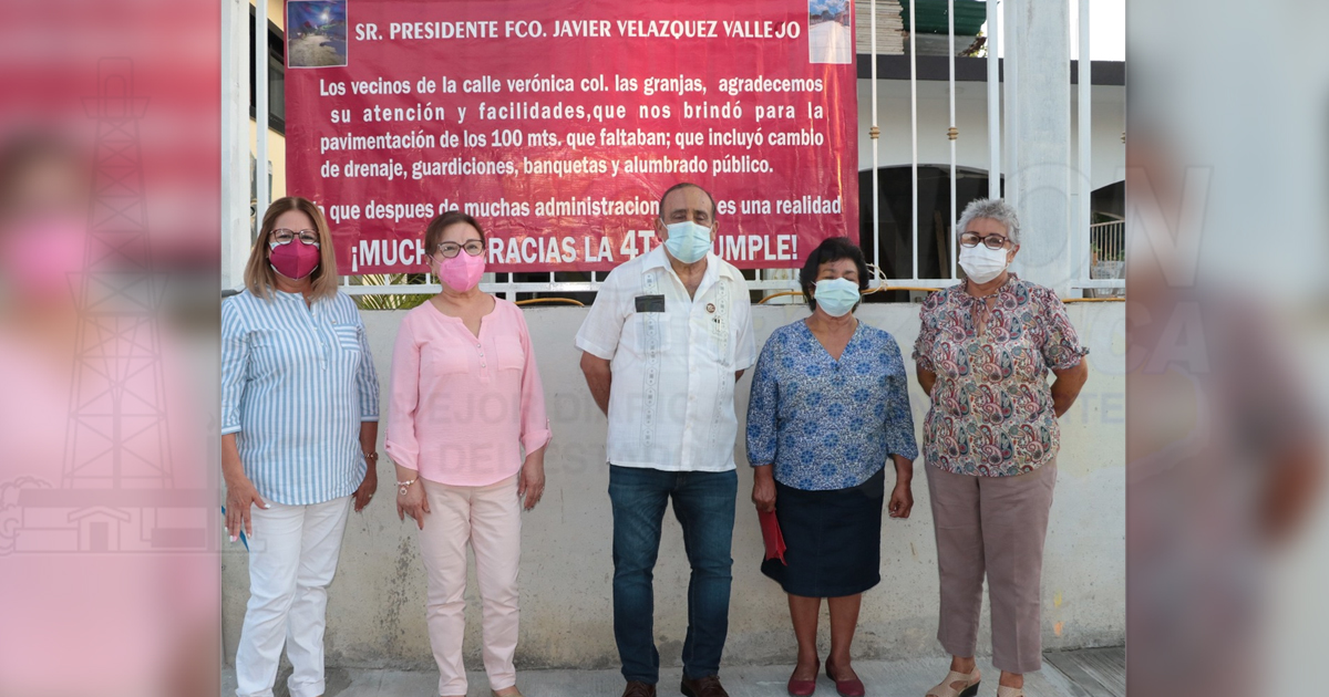 Entrega alcalde obras por más de 5 millones de pesos