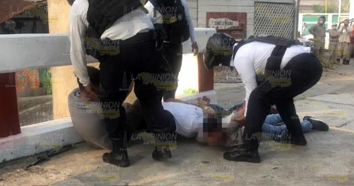 Peliculesca persecución deja tres detenidos