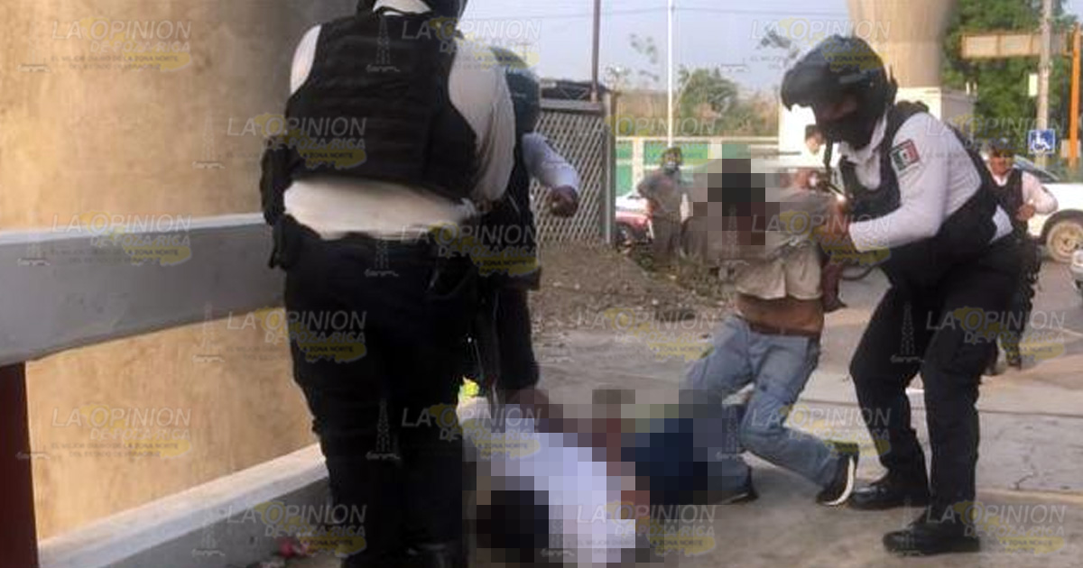 Peliculesca persecución deja tres detenidos